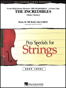 The Incredibles Orchestra sheet music cover Thumbnail